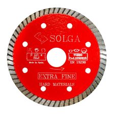 Диск алмазный Solga Diamant HARD MATERIALS сплошной (гранит, керамогранит) 115x22,23 мм