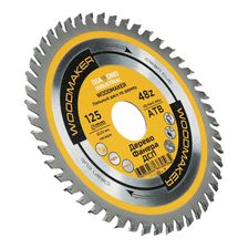 Диск пильный по дереву профессиональный для УШМ 125x22,23 мм Z=48 ATB WoodMaker Diamond Industrial - фото 2