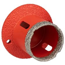 Коронка-фреза алмазная DLT Ceramic Cone Pro 40-60 мм (для УШМ) - фото 2
