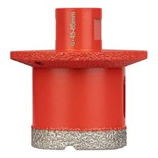 Коронка-фреза алмазная DLT Ceramic Cone Pro 45-65 мм (для УШМ) - фото 1