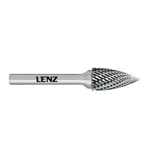 Борфреза твердосплавная LENZ Парабола с заостр. головкой 12х25х6х70