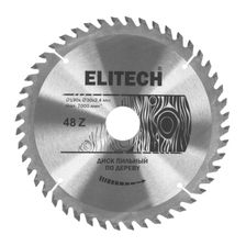 Диск пильный Elitech 190х30 мм 48 зубьев 1820.054300 - фото 1