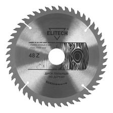 Диск пильный Elitech 200х32/30 мм 48 зубьев 1820.055300 - фото 1