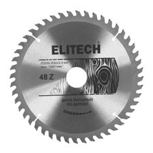 Диск пильный Elitech 210х32/30 мм 48 зубьев 1820.055600 - фото 1