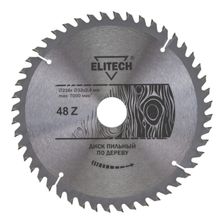 Диск пильный Elitech 216х32/30 мм 48 зубьев 1820.055800 - фото 1