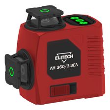 Нивелир лазерный Elitech ЛН 360-3-ЗЕЛ - фото 1