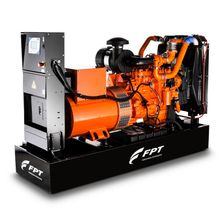 Дизельная электростанция FPT (IVECO) GE NEF200 открытого типа на раме