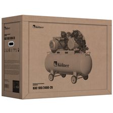 Компрессор масляный KOLNER KAC 100/2400-2B (в упаковке)