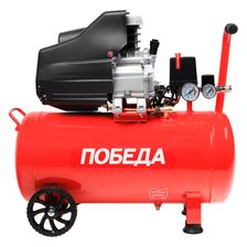 Компрессор поршневой масляный ПОБЕДА KM 50-250, 1800Вт, 260л*мин фото 2