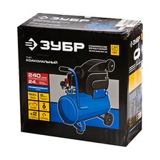 Безмасляный компрессор ЗУБР ЗКПМ-240-24-1.5