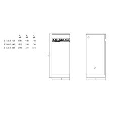 Электрический котел Acv E-Tech S 160 Mono V15 габариты
