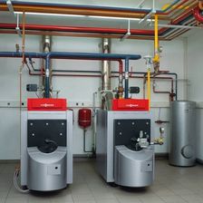 Комбинированный котел Viessmann Vitorond 100 (33 кВт) (VR2BB06) с чугунным теплообменником