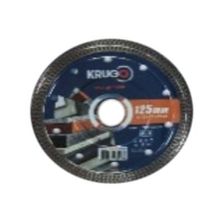 Диск алмазный ультратонкий, Х-тип KRUGO MASTER 125х1,2х22,2х10 мм 81021250229 - фото 1