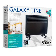 Обогреватель конвекционный GALAXY LINE GL 8227 ЧЕРНЫЙ фото 4
