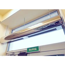 Тепловая завеса  Тепломаш Бриллиант 100 КЭВ-10П1061Е (вариант размещения)