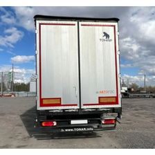 Полуприцеп шторный Тонар 9888 б/у (006921) - фото 4