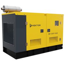 Дизельный генератор Vektor AD-100Y-T400 в шумозащитном кожухе - фото 3