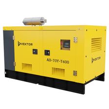Дизельный генератор Vektor AD-70Y-T400 в шумозащитном кожухе с АВР - фото 2