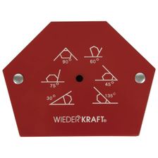 ССварочный магнит WIEDERKRAFT 30, 45, 60, 70, 90, 135 градусов, усилие 75Lbs WDK-65275 - фото 2варочный магнит WIEDERKRAFT 30, 45, 60, 70, 90, 135 градусов, усилие 50Lbs WDK-65950 - фото 2