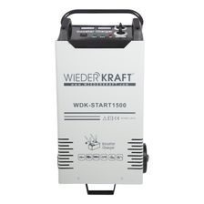Пуско-зарядное устройство ПЗУ WIEDERKRAFT WDK-Start1500 для запуска/зарядки аккумуляторов 12/24 В - фото 2