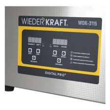 Ультразвуковая ванна (мойка) с подогревом 15 литров WIEDERKRAFT WDK-3115 - фото 3