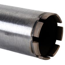 Сверло сегментное DIAMASTER LASER 1 1/4 77x450 мм 7z, ж/бетон, wet/dry - фото 2