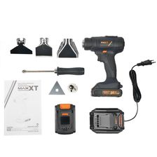 Фен строительный аккумуляторный MAXXT 20V/2.0AH MDHG20VX2P - фото 9