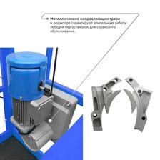 Строительная люлька SKYER ZLP-800 (длина платформы 10 м, длина троса 80 м) - фото 8