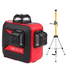 Комплект лазерный уровень RGK PR-3R + штанга-упор - фото 1