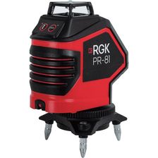 Комплект лазерный уровень RGK PR-81 + штанга-упор RGK CG-2 - фото 2