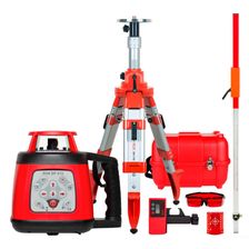 Комплект ротационный нивелир RGK SP-310 + штатив RGK SH-170 рейка RGK LR-2 - фото 1