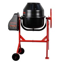 Бетоносмеситель гравитационный VERTON MIX СМ-140 (мощн.600 Вт,вен.чугун,V бака 140л,d 520 мм)