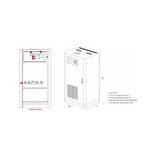 Источник бесперебойного питания Makelsan BX3380 3:3 