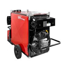 Мобильный теплогенератор непрямого нагрева JUMBO 185 Т (230 V -3- 50/60 Hz) без горелки и адаптера фото 2