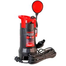 Дренажный насос для грязной воды Verton AQUA DP1100/35PE(1100Вт,Hmax-9м,290л/мин,d.ч 35,пластик.корп фото 4