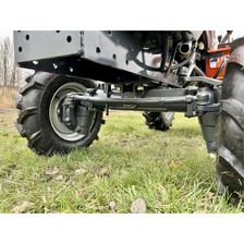 Минитрактор садовый ZIMANI B2741AG (18,5 кВт / 25 л.с., механ 9х3 Kubota, 4WD, сельск. колеса)