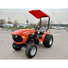 Дизельный минитрактор ZIMANI B2741TURF(18,5 кВт / 25 л.с., механ 9х3 Kubota, 4WD, станд 3-х точ. сцепка, газон колеса)