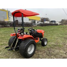 Дизельный трактор ZIMANI B2741TURF(18,5 кВт / 25 л.с., механ 9х3 Kubota, 4WD, станд 3-х точ. сцепка, газон колеса)