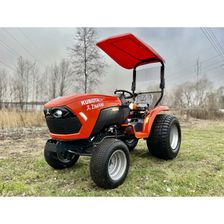 Трактор дизельный садовый ZIMANI B2741TURF(18,5 кВт / 25 л.с., механ 9х3 Kubota, 4WD, станд 3-х точ. сцепка, газон колеса)