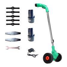 Триммер-газонокосилка аккумуляторный ZITREK GreenCut 12 Pro (12В, Li-ion аккумулятор 2шт, колеса) - фото 2
