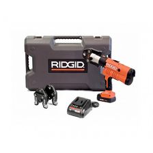 Пресс-пистолет аккумуляторный RIDGID RP 340-B Standard + пресс-клещи V 18-22-28 мм 