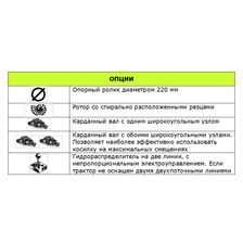 Косилка Niubo KING PLUS TKP 160 (доступные опции)