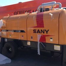 Прицепной бетононасос SANY HBT12020C-5M 297 кВт