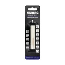 Сверло по металлу 1.0x34(12)мм (2шт) Hilberg Cobalt 5% TOP, CO010 фото 2