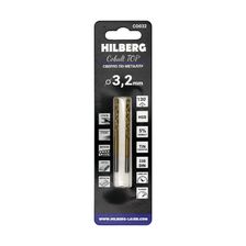 Сверло по металлу 3.2x65(36)мм (2шт) Hilberg Cobalt 5% TOP, CO032 фото 2