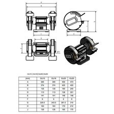 Точильно-шлифовальный станок OPTIMUM OPTIgrind GU 15 (схема)