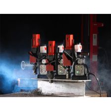 Магнитный электрический сверлильный станок Rotabroach ELEMENT 50 auto Вид сбоку