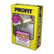 Стяжка пола PROFIT МОНОЛИТ Б 25 кг