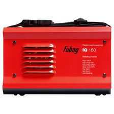 Инвертор сварочный Fubag IQ 160 (макс.ток 160А ПВ 40% раб.напряжение 150-240В) (38830) + Электрод св фото 3