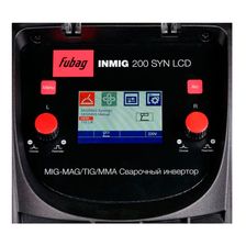 Инверторный полуавтомат INMIG 200 SYN LCD - цифровой дисплей